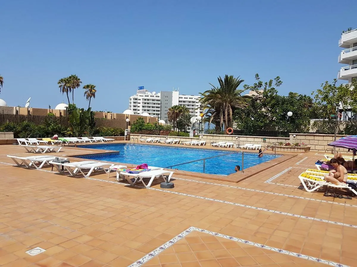 Apartment Borinquen With Heated Pool, Only 280 Meters To The Beach, Wifi Playa de las Americas  Spain